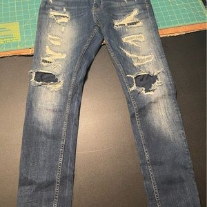Size 32/32 Zara jeans skinny blue worn once $50 or best offer